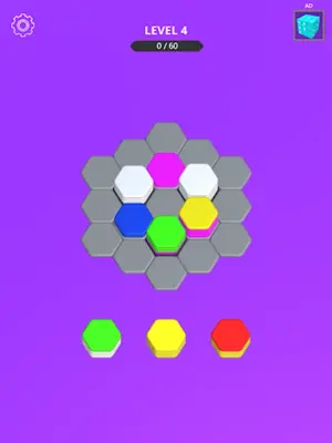 Hexa Sort android App screenshot 3