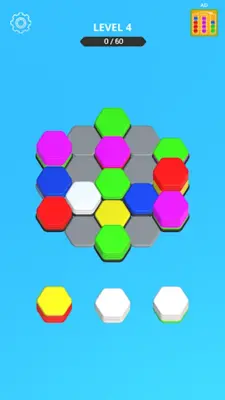 Hexa Sort android App screenshot 4