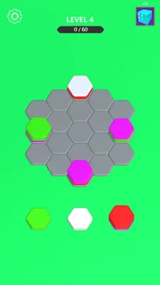 Hexa Sort android App screenshot 5