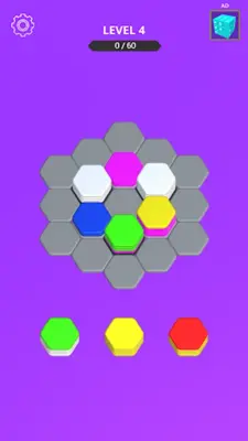 Hexa Sort android App screenshot 7